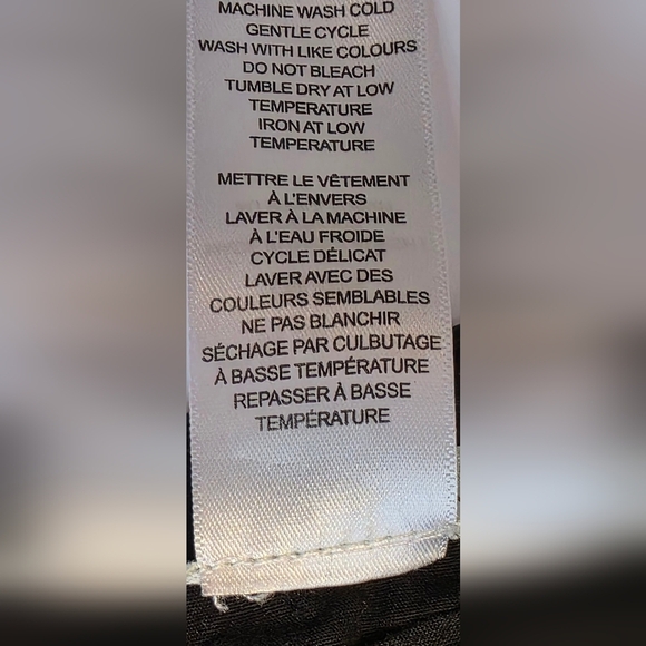 Cleo Women's Black Votton Drawstring Shorts Size 6 - Picture 8 of 8